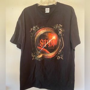NWOT Styx concert shirt. Unisex size xl